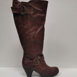 VANGELO Women's High Heel Boot